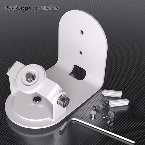 Metal Wall Mount for SimpliSafe Outdoor Camera, Anti-Drop, 360 Degree Adjustment Swivel Bracket (Camera Not Included)