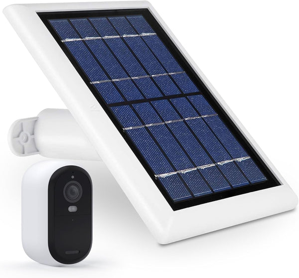 Wasserstein Solar Panel for Arlo Essential 2K Outdoor Security Camera (2nd Gen) / XL (2nd Gen) & Essential Spotlight
