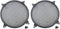 DGBRSM 2pcs 12 Inch Speaker Grille Cover ABS Mesh with Mounting Screws Plastic