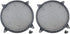 DGBRSM 2pcs 12 Inch Speaker Grille Cover ABS Mesh with Mounting Screws Plastic