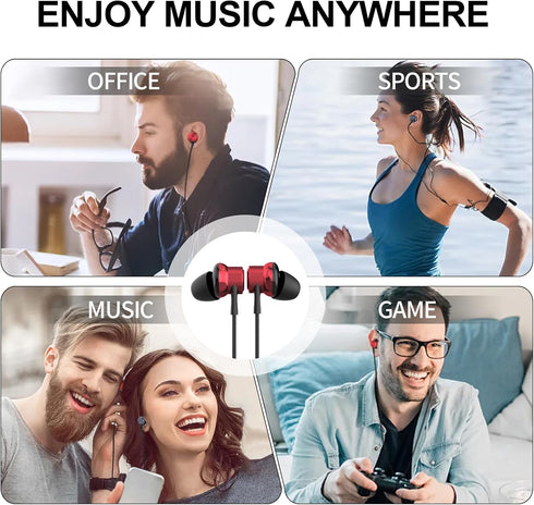 USB C Wired Earbuds, Type C Headphones with Deep Bass for iPhone 15 Pro Max, Samsung Galaxy A53/A54, OnePlus 10, Google