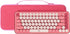 Aenllosi Hard Carrying Case for Logitech POP Keys Mechanical Wireless Keyboard, Pink (Case Only)