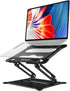 Urmust Laptop Notebook Stand Holder Adjustable Laptop Stand Portable Computer Riser Compatible with