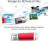 RAOYI 10PCS 2GB 2.0 USB Flash Drive USB Memory Stick Thumb Drive Pen Drive Jump Drive-Red