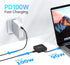 USB C Docking Station Dual HDMI Monitor, ACASIS Dual HDMI Docking Station with 100W PD Charging, USB C HDMI Hub for