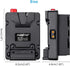 Fomito NP-F Dummy Battery to V-Lock V Mount Plate for Sony F970 F750 F550 Battery to Camera Monitor