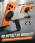 GolbinBox 360 Magnetic Gym Phone Holder for MagSafe, All Metal Dual-Magnet Mount for iPhone and Android, Adjustable