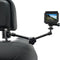 Car Headrest Camera Mount for GoPro/Insta 360/DJI OSMO, 10 inch Length Magic Arm, Aluminum Alloy