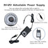 120mm 120V 110V 220V 12V Computer Fan with AC Plug, Variable Speed Axial Muffin PC Fan with Controller Small Case