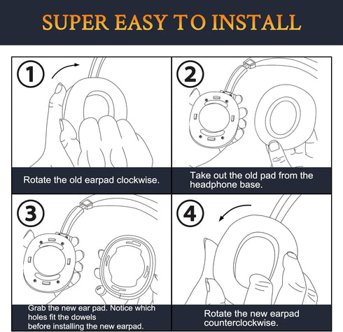 SOULWIT Professional Earpads Replacement for Turtle Beach Ear Force Elite 800/800X Wireless Gaming Headset, Noise