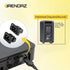 BRENDAZ (5-Pack) C7 2 (6-Feet) Polarized Power Cord, Prong AC Power Cable, Compatible with Vizio D, E, M Series HDTV