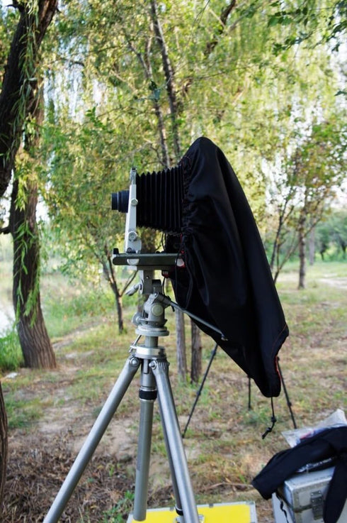 New Dark Cloth Focusing Hood for 5X7 8X10 Large Format Camera, Wrapping 150cm, 535g