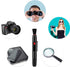 3 Pieces Multifunction Lens Cleaning Pen Brush, Camera Screen Cleaning Pen for SLR, Telescope, Magnifying Glass, Phone