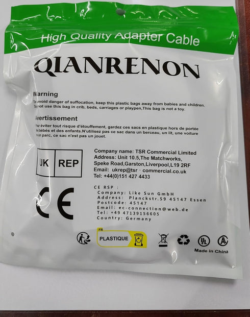 QIANRENON Dual USB C to USB 3.0 Threaded Flush Mount Waterproof Cable Adapter, 2 USB 3.0 Male to 2 USB C Female
