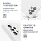 kwmobile Case for Samsung Galaxy A52 / A52 5G / A52s 5G - TPU Silicone Phone Cover with Soft Finish (White Matte)