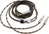 Youkamoo 8 Core Braided Silver Plated Replacement Cable for Hifiman HE4XX, 3.5mm to Dual 3.5mm Male