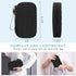 FYY Electronic Organizer Travel Cable Organizer Bag Pouch for Electronic Accessories, Portable Waterproof Storage Bag