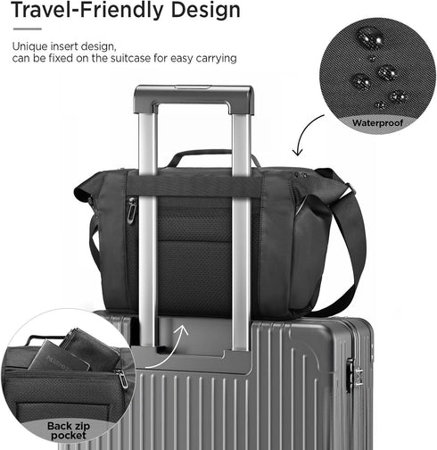 TAAOKA Camera Sling Bag, Waterproof Camera Case with Tripod Holder, DSLR/SLR/Mirrorless Cameras Shoulder Bag, Crossbody