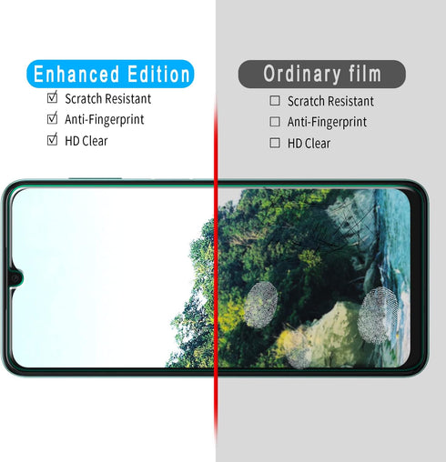 Slanku Tempered Glass Screen Protector for Samsung Galaxy A13 5G - 3 Pack, Anti-Scratch, Bubbles Free, Easy Install