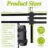 Bagentry 21.2'' 15.3''/54 39 CM x x Golf Cart Speaker Mount Strap, Portable Speaker Holder for Bike Adjustable