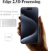 Pokolan (3-Pack) Tempered Glass Screen Protector for iPhone 15 Pro, 9H Hardness, Bubble Free, Easy to Install, Case