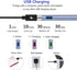 Stylus Pens for Touch Screens, MP2021 Active Digital Pencil Compatible with iPad, iPhone, Other Tablets (Haze Blue)
