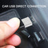 QIANRENON Car Bluetooth 5.0 Receiver, USB/AUX Dual Interface Wireless Receiver for Music Streaming and Hands-Free