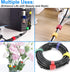 60 6 Inches California JOS PCS Reusable Cable Ties, Wire Ties, Cord Organizer, Cable Organizer, Adjustable Cable