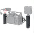 Hersmay 1/4"-20 Mini Side Handle Camera Hand Grip with Screws Stabilizer with ARRI-Style Mount Screw & Cold Shoe Mount