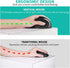 AURTEC Left-Handed Mouse, Rechargeable 2.4G Wireless Ergonomic Vertical Mice with USB Receiver, 6 Buttons, 3 Adjustable