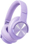 Picun B8 Headphones Wireless Bluetooth, 120H Over Ear Headphones with 3EQ Music Modes, Deep Bass (Purple)
