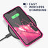 kwmobile Case Compatible with Apple iPhone 11, TPU Silicone Phone Cover with Soft Finish, Neon Pink
