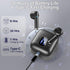 Wireless Earbuds, 2024 Bluetooth 5.4 Earbuds Hi-Fi Stereo, 3g Mini Ear Buds with 4 ENC Mic, 30H USB-C LED Charging
