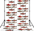 YQxwJL Salmon Print Studio Backdrop, Large Photo Backdrop for Professional Photography Studio and