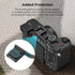 SmallRig Thumb Grip for Sony Alpha 7C II/Alpha 7CR/Alpha 7C, Ergonomic Design, Built-in Cold Shoe, 8g (Black) - 4820
