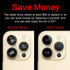 Camera Lens Replacement for iPhone 14 Pro Max, Rear Glass Lens Kit for iPhone 14 Pro, Glass Repair