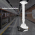11.8-23.7 inch, ZT-NET Extendable Mounting Pole for Security Surveillance Cameras, Adjustable Ceiling Mount Bracket