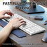 JKSML 102 2.4 12 Programmable Wireless Keyboard with Keys, Bluetooth and GHz Wireless, Low Profile, Number Pad, Fluid