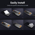 MANTO 2 Pack HD Clear Screen Protector for iPhone 15 Pro Max 6.7" - Shatterproof, Anti-Scratch, Easy Install, Case