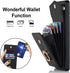 Asuwish Phone Case for Samsung Galaxy A32 5G 2021, Wallet Cover with Tempered Glass Screen Protector, RFID Blocking,