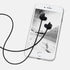 kwmobile Straps Compatible with Samsung Galaxy Buds/Buds Plus - 2X Silicone Holder for Wireless Earphones in Black/Red