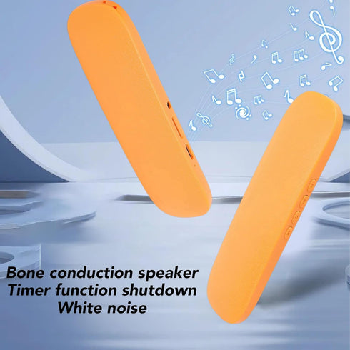 LAISANIM Onset White Noise Sleep Speaker, Portable Bluetooth Pillow Speaker with HiFi Sound Output and Memory Card