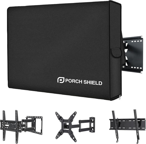Porch Shield 52-55 inches Outdoor TV Cover - Upgrade Fully Cover TV