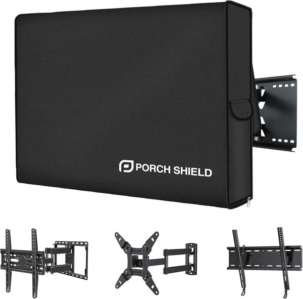 Porch Shield 52-55 inches Outdoor TV Cover - Upgrade Fully Cover TV