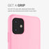 kwmobile Light Pink TPU Silicone Case for Apple iPhone 11 - Soft Finish Phone Cover