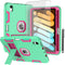AICase iPad mini 6 (2021) Case with Screen Protector, Kickstand, Shockproof Heavy Duty Rugged Protection (Light