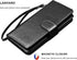 NJJEX Wallet Case for Galaxy Note 9, Luxury PU Leather, Detachable, Kickstand, Magnetic Phone Case with 9 Card Slots &