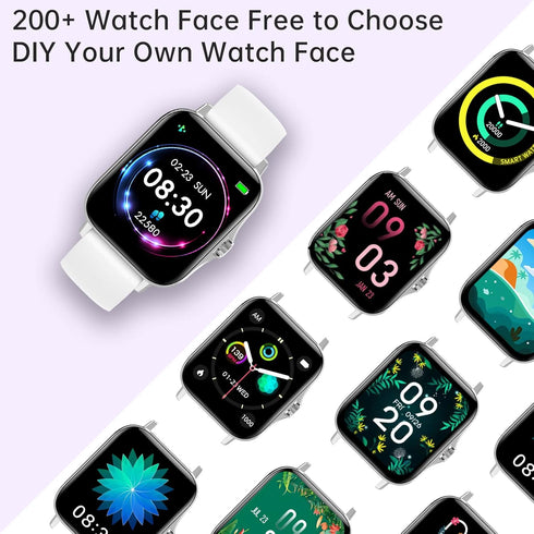 Smartwatch for Women, Waterproof Fitness Tracker with Health Monitor, Heart Rate/Blood Pressure/Blood Oxygen, 1.69" HD