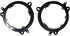 Aftermarket 6" to 6.75" Speaker Adapter Bracket (Pair) 82-8148 for Lexus Toyota Scion, Comparable to Metra