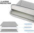 13.3 Inch Laptop Sleeve Case, Shockproof Protective Cover with Accessories Pocket, Compatible with MacBook Air/Pro